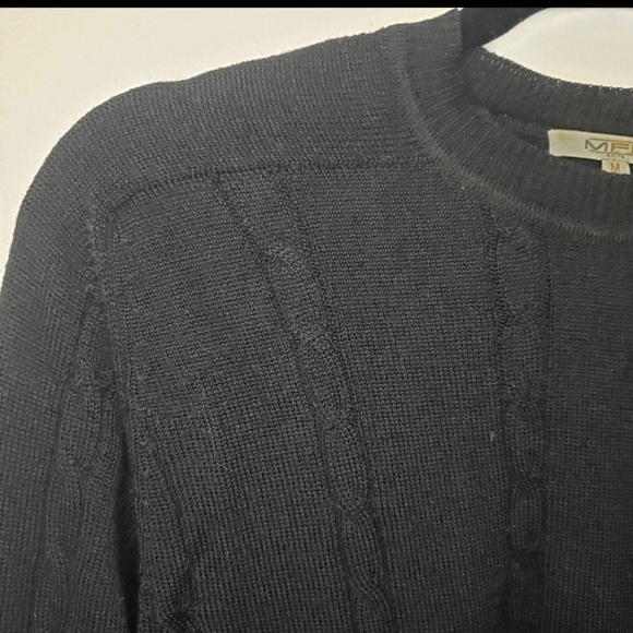 MFH KNITS Baby Alpaca and Wool Cable Knit Sweater - Picture 2 of 6